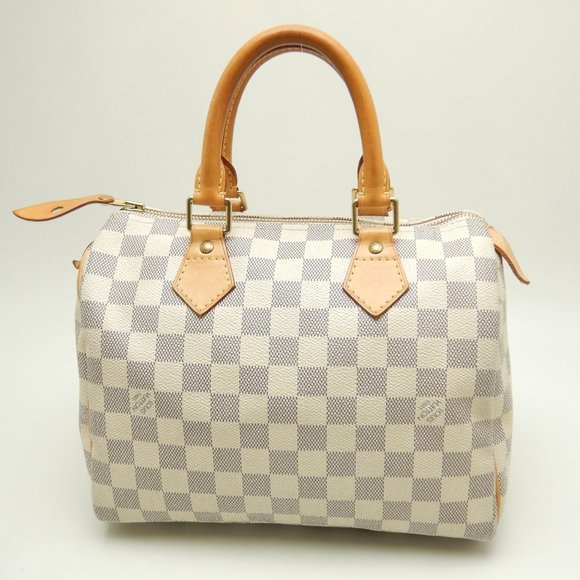 Louis Vuitton Damier Azur Speedy 25 Mini - Picture 2 of 8